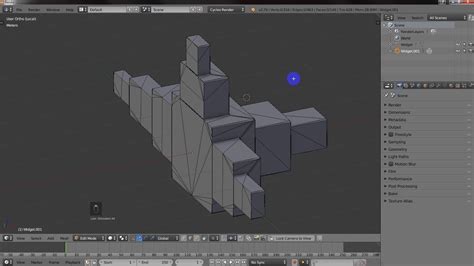 blender stl file separate parts.